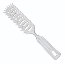 New World Imports Vented Adult Hairbrush Individually Wrapped, White (12EA/BX)