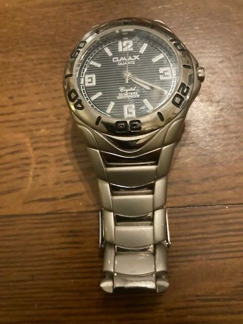 Omax quartz waterproof watch price top