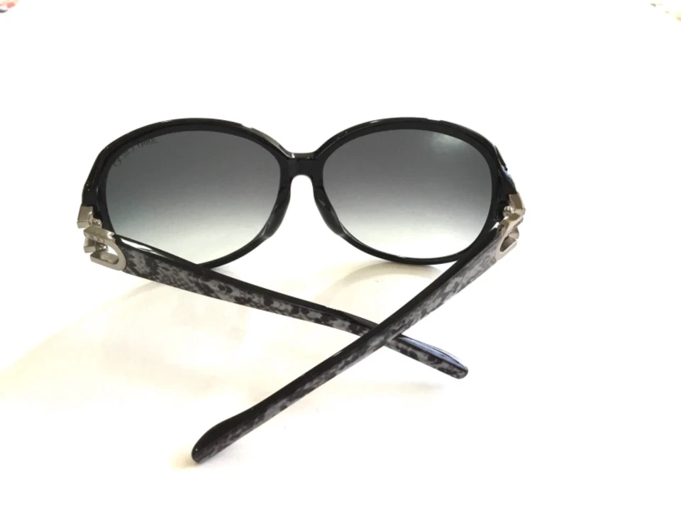 Óculos de sol Jimmy Choo allium/F/S preto 2P3JJ tamanho 60mm armação novo autêntico. - Imagem 4 de 4