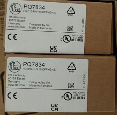 #ad IFM pressure sensor PQ7834 UPS shipping $185.30