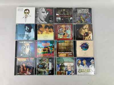 Lot Of 16 Music CDs Celine Dion Michael Jackson Santana Blake Shelton Elton John
