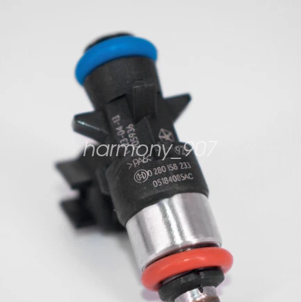 6 PCS New GENUINE MOPAR FUEL Injectors WRANGLER Challenger 3.6L 5184085AC - Picture 2 of 11