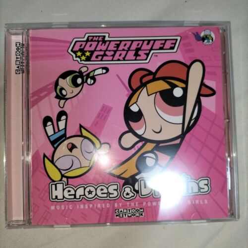 THE POWERPUFF GIRLS Z ORIGINAL SOUNDTRACK SOUNDTRACK CD Heroes&Villains - Afbeelding 1 van 4