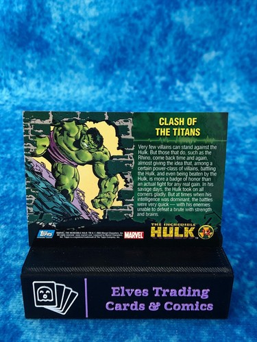 The Incredible Hulk SINGLE Non-Sport Trading card by Topps 2003 MARVEL - Picture 28 of 148