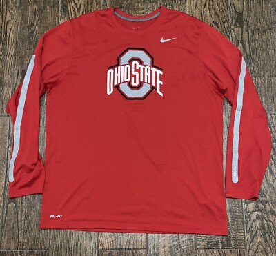 ohio state nike dri fit long sleeve