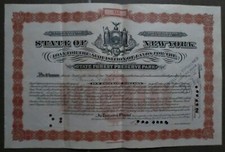 State of New York, 1924, 5% Loan for State Forest Pres.Park due 1941 (10.000 $)