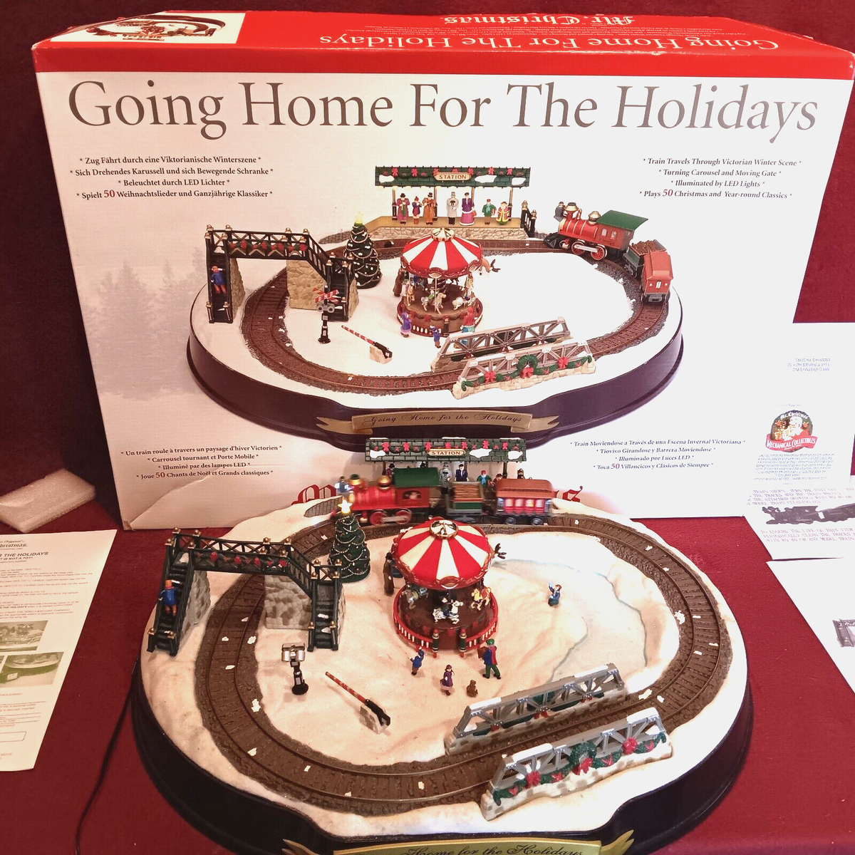 Vintage Mr Christmas 2006 Going Home For The Holidays Animated