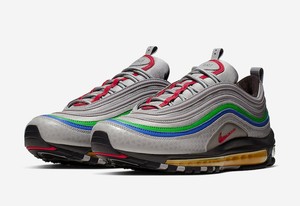 nike air max 97 gris y rojo