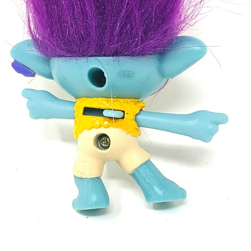 Party Branch 2020 Trolls World Tour Happy Meal toy #3 McDonalds Purple Hair - Picture 6 of 8