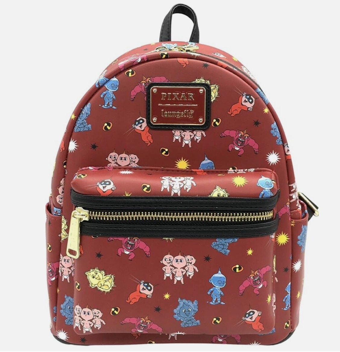 Loungefly Jack Jack Backpack Amazon.com | Loungefly Pixar Incredibles Jack Jack Light-Up  main image 3
