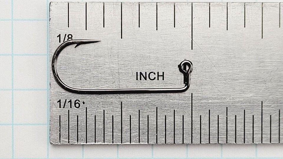 Hameçons Jig Mustad 32756 - 90° Aberdeen Bronze - Taille 1 - Lot De 45 - Neufs