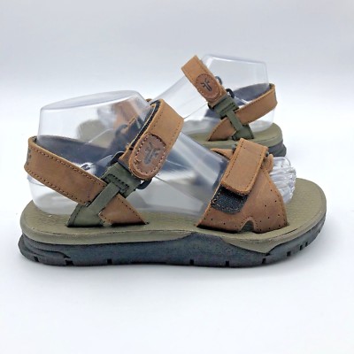 Frye Riverton Men Brown Leather Walking Sandal Shoe Size 6M  display picture 3