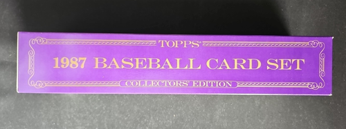 1987 Topps Tiffany Baseball Complete Set Collector's Edition Factory Sealed!! - Picture 4 of 5