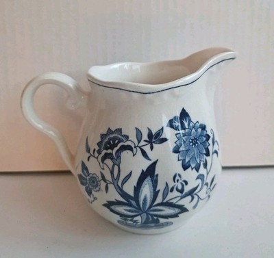 Harmony House Blue Bonnet Creamer Pitcher Japan #4270