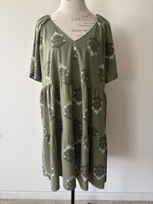 Old Navy V-Neck Tiered Mini Swing Dress Women’s Size XL