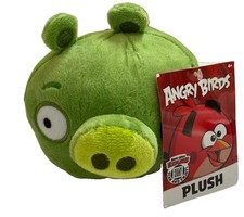 BRAND NEW ANGRY BIRDS PIG WITH TAG 5 6 GREEN ROVIO TOY FACTORY CLASSIC 2024
