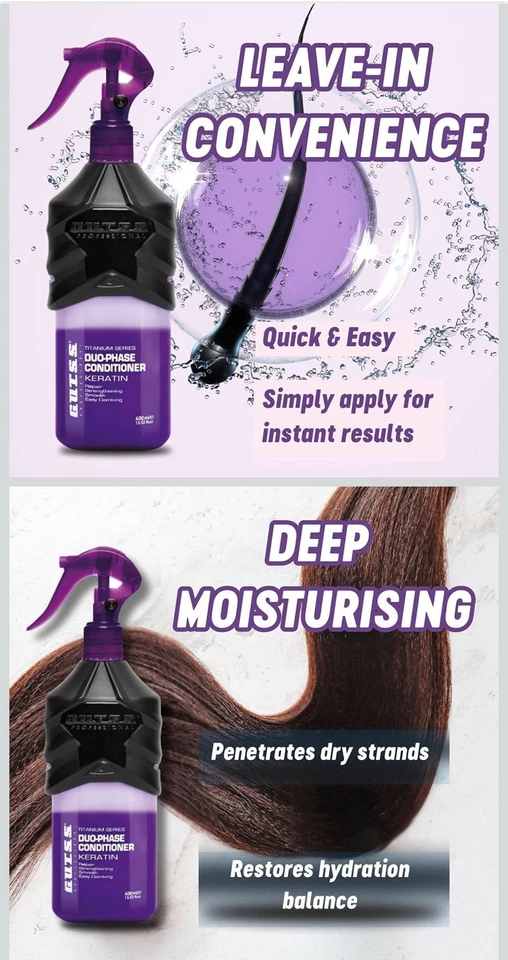 Keratin Duo-Phase Leave-In Conditioner for Damaged Hair - Image 4 of 4