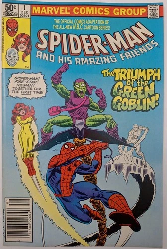 Spider-Man and His Amazing Friends #1 (1981) (VF+) Newsstand Marvel