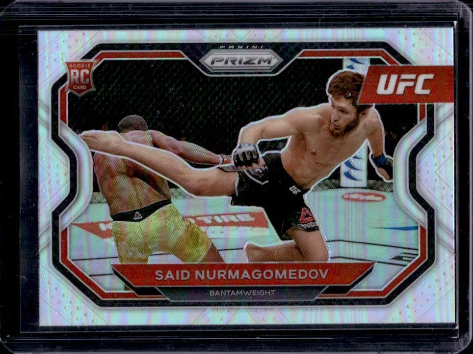 2021 Prizm UFC Said Nurmagomedov RC Silver Prizm Rookie #137