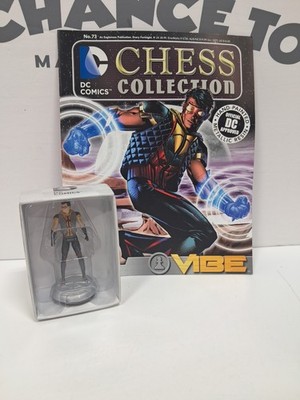 DC Chess Collection - VIBE - Figure Eaglemoss WHITE PAWN #73 NEW
