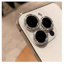 Bling Glitter Diamond Camera Lens Protector for iPhone 17/16/15/14/13/12/11 | Sp