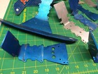 Tmaxx 2.5 aluminum skid plates lot, used Emaxx 3906 — photo 8