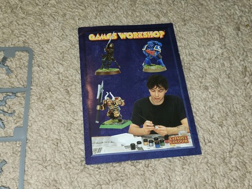 Warhammer 40k Battle For Macragge Games Workshop vintage INCOMPLETO scatola e parti - Foto 19 di 24