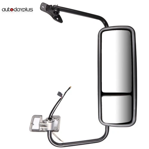 Right Door Mirror Complete Primed Fits 2005-18 Freightliner Century/Columbia