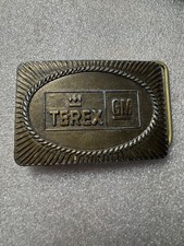 Terex General Motors Gm Construction Machinery Bulldozer Tractor Belt Buckle VTG