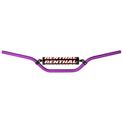 Renthal Aluminum 7/8'' Handlebar (#809) Ricky Carmichael High Purple For Honda