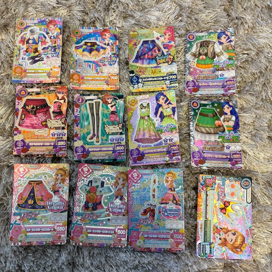 Aikatsu card set 12 cards #768397