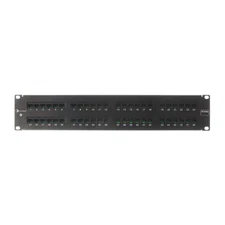 SIEMON HD5-48 HEAVY-DUTY CATEGORY-5E 48-PORT FLAT PATCH PANEL, CAT5E