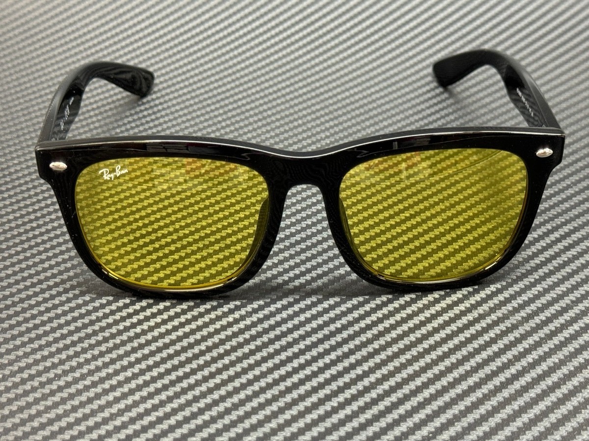 RAY BAN RB4260D 601 85 Black Yellow Unisex 57 mm Sunglasses | eBay