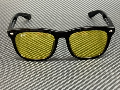 RAY BAN RB4260D 601 85 Black Yellow Unisex 57 mm Sunglasses  display picture 3