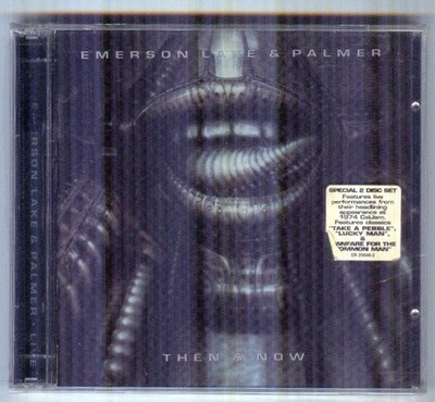 Emerson Lake and Palmer Then & Now Live 2 Disc CD Set New Sealed Eagle 2004