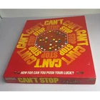 Vintage Can't Stop Board Game Parker Brothers 1980 Complete Family Fun