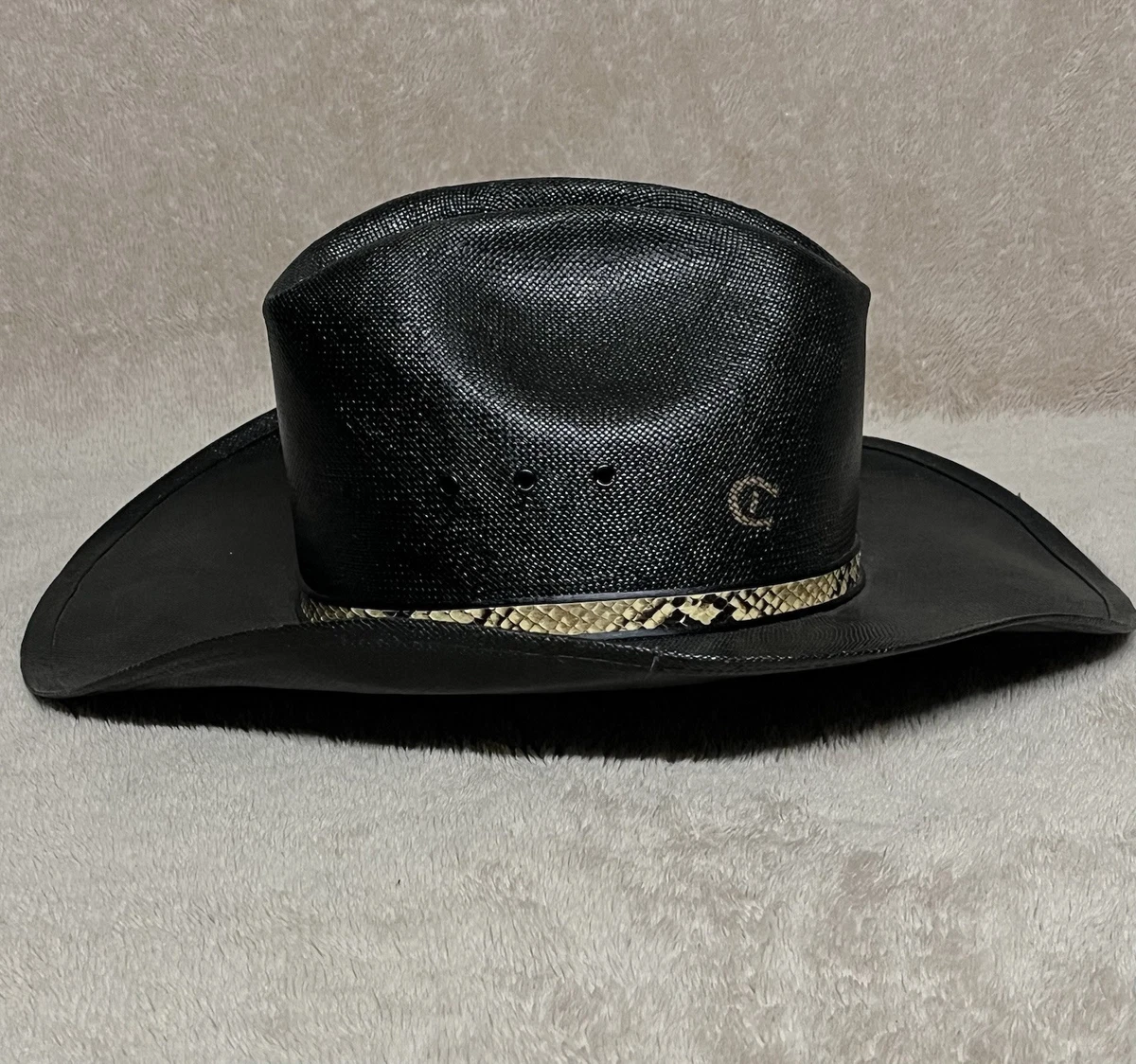 年末限定価格　Charlie 1horse ウェスタン　made in USA Charlie 1 Horse Lainey Wilson women's Cowboy Hat Black Size XL 100