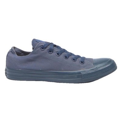 CONVERSE Chuck Taylor All Star Herren Sneaker Niedrig Blau Canvas UK 7 Casual