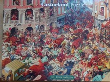 Puzzle 3000 Teile Bull Run in Pampeluna Spanien 92x68cm