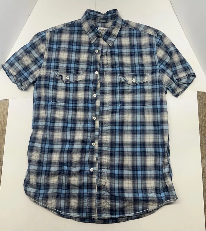 Lot Of 3 Plaid Shirts Size Medium M
