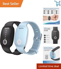 Nausea Relief Wristbands Drug-Free Motion Morning Travel Sickness Therapy