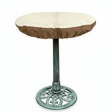 Shallow Elastic Hem Bird Bath Cover Dome Shape Fitted Bird Bath Cover
