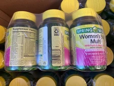 3x Spring Valley Women's 50+ Multi Tablets, 150 Count Exp2/26