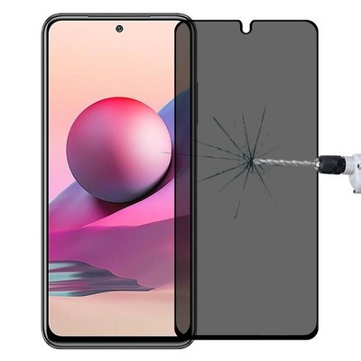 Anti-Spy Hartglasfolie Vollständige Abdeckung für Xiaomi Poco M5s Redmi