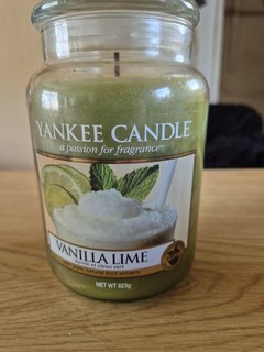 Yankee Candle Large Jar vanilla Lime