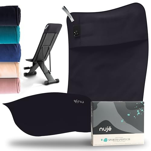 Serviette fitness microfibre compacte pour vos séances de yoga et pilates au studio