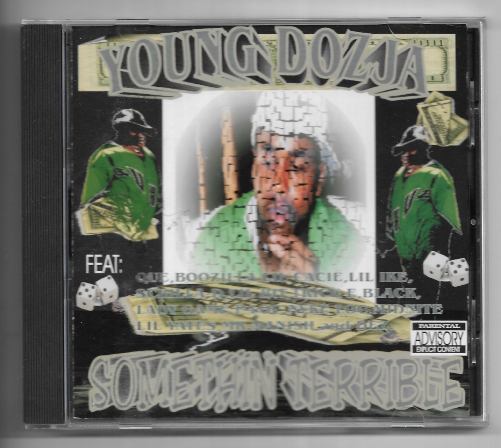 YOUNG DOZJA - SOMETHIN' TERRIBLE * 1998 * DENVER * MNLD * BOOZILLA * SUPER RARE!