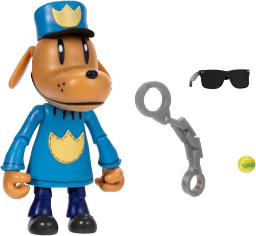 JAKKS Pacific Dog Man 12.7cm Articulated Action Figure with Accessories, Collect - Picture 5 of 8