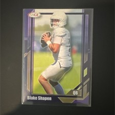 SAGE 2025 Mississippi State Bulldogs Blake Shapen #54 Football Card Big 12