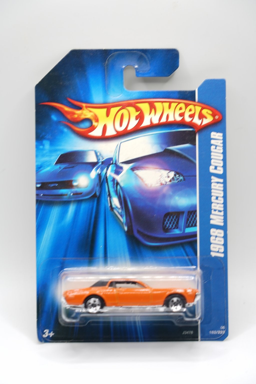 Hot Wheels 1968 Mercury Cougar 1:64 Scale Classic Muscle Car Orange